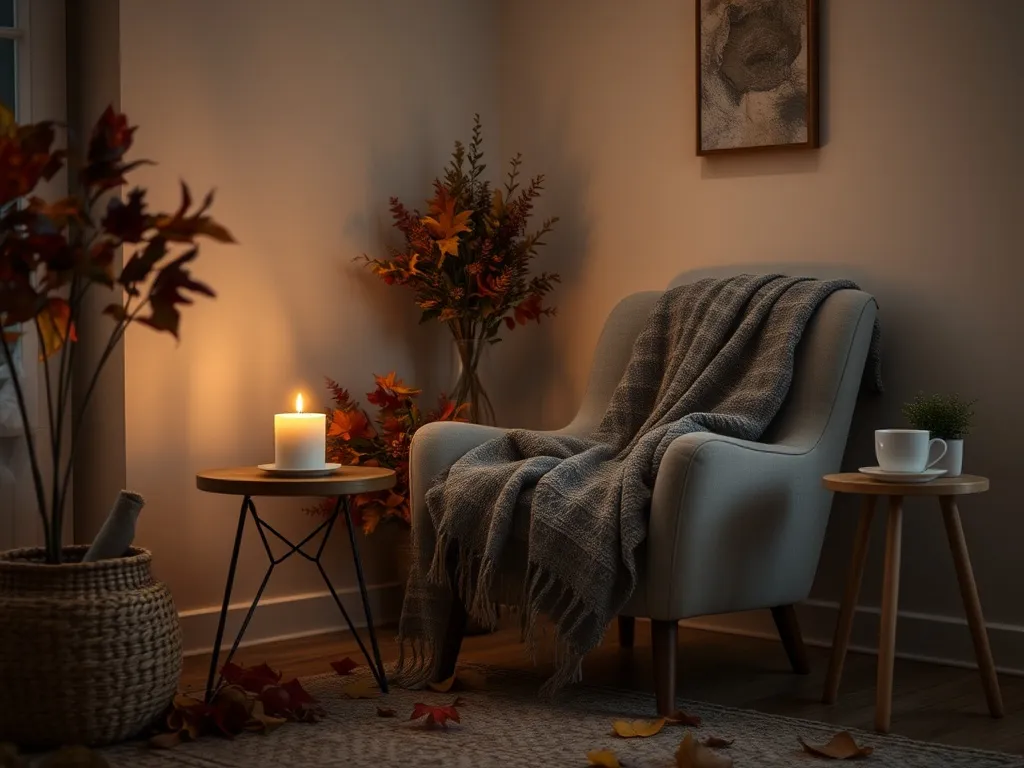 Evening ritual planning scene